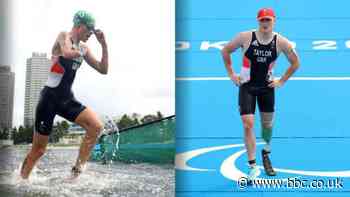 World Triathlon Para Cup: Britain's Lauren Steadman and Michael Taylor win medals