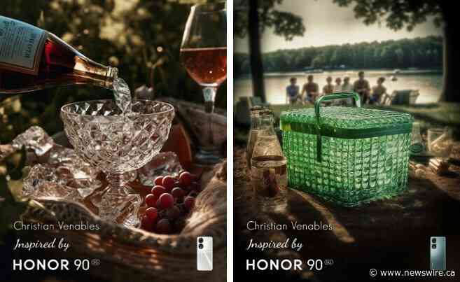 HONOR spolupracuje s umelcom AIGC, aby sa podelil o atmosféru pripravovaného modelu HONOR 90