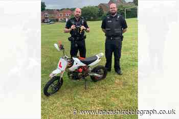 Chorley motorcyclist has bike seized for dangerous driving