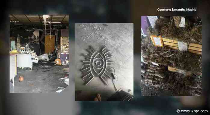 Albuquerque business left picking up the pieces after shop destroyed by fire
