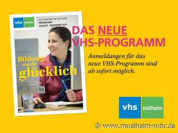 Jetzt durchsehen und nach den Sommerferien starten: Das neue Programm der VHS Mülheim!