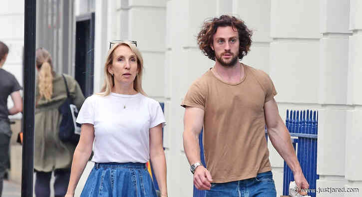 Aaron Taylor-Johnson's Wife Sam Has Best Reaction to His Abs-Baring 'Kraven the Hunter' Poster