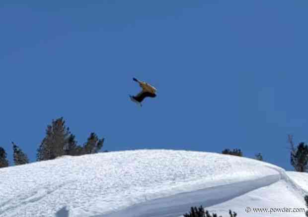 Jeremy Jones Reacts To Pros Hitting Huge Backcountry Jump