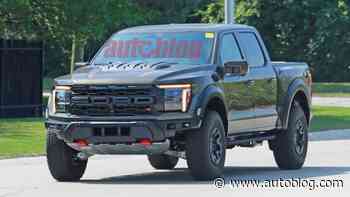 Ford F-150 Raptor R spy photos show updated grille, lights