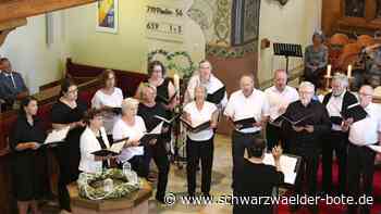 Tag der Stimme in Haiterbach: Liederkranz gestaltet Gottesdienst mit