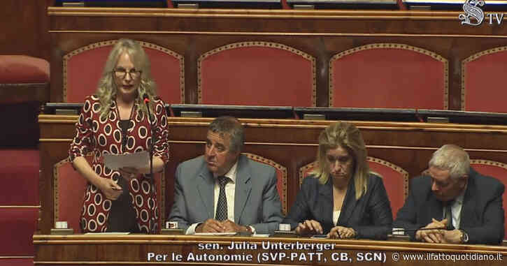 “Berlusconi? Non rispettava le regole, difficile comprendere come abbia fatto il premier”: il discorso in Aula di Unterberger (Svp)