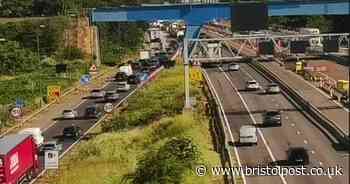 Live: M4 lane closed by 'traffic problem' near Bristol