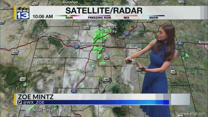 More clouds today but heat continues