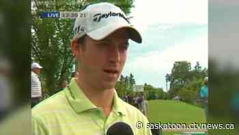 Rare Video: Before his PGA days, Nick Taylor tees off in Saskatchewan