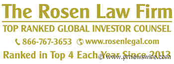 ROSEN, A LEADING INVESTOR RIGHTS LAW FIRM, Encourages Viatris Inc. Investors with Losses to Secure Counsel Before Important Deadline in Securities Class Action - VTRS