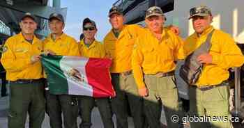 Ontario wildfire fight receives boost from 100 Mexican firefighters