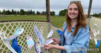Calgary art project showcases future hopes of young Albertans