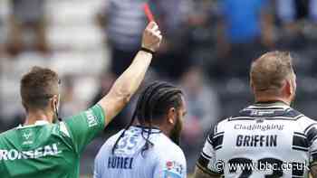Josh Griffin: Hull FC centre gets seven-game ban after red card in Challenge Cup loss