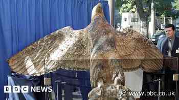 Graf Spee: Nazi battleship's bronze eagle saved from smelter