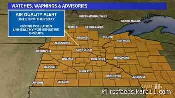 MPCA: Air quality worsens in parts of Twin Cities metro, central Minnesota