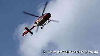 Bei Ebhausen verunglückt: Motorradfahrer nach Unfall schwer verletzt