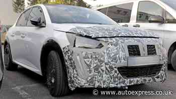 New Peugeot 208 facelift caught on camera