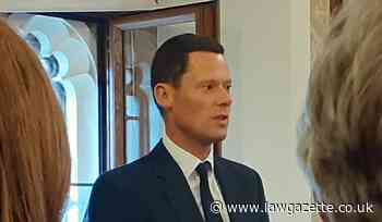 Access to justice 'should be every lord chancellor's mission' says Chalk