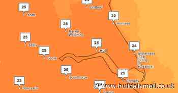 Hour-by-hour weather forecast for Hull as weekend set to be a scorcher
