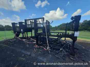 Appeal releasesought after play park damaged in fire