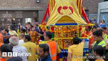 Swindon celebrates Rath Yatra Hindu festival for first time