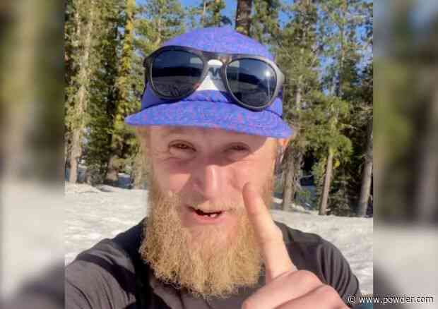 Drew Petersen Starts Weekly Goal To Skinny Dip In An Alpine Lake