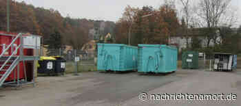 Probleme bei Abfuhr von Elektroaltgeräte-Containern