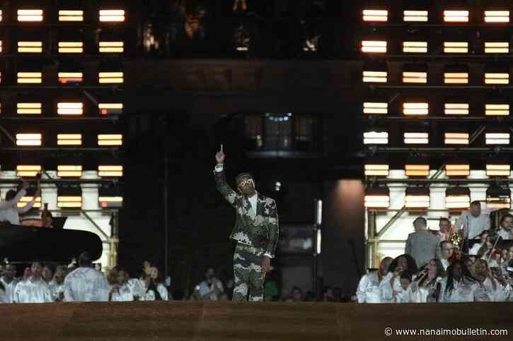 Pharrell fuses entertainment and fashion for confident Louis Vuitton menswear debut