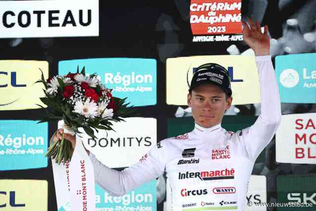 Rune Herregodts past voor de Tour