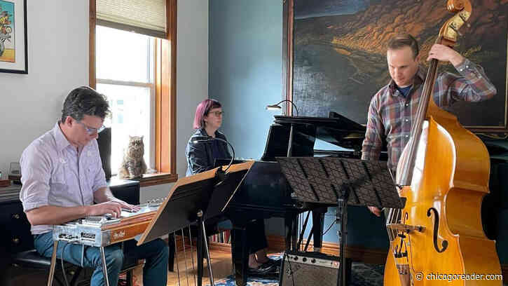 Ghost Voice reimagine classical music for pedal steel, electric piano, and double bass