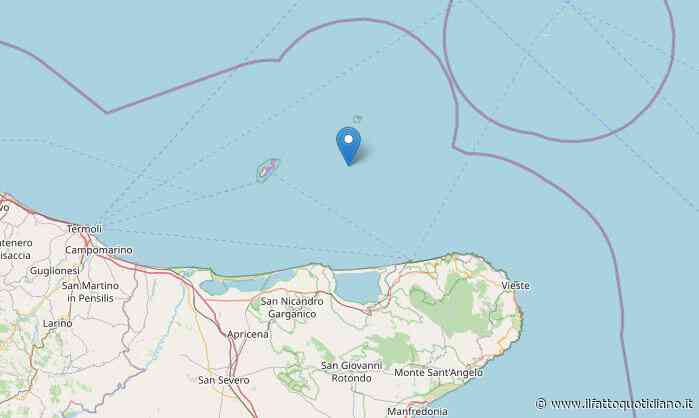 Terremoto al largo delle Tremiti: scossa di magnitudo 4.2 avvertita in Puglia e Molise