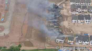 Large fire damages 10 homes in 'various stages of construction' at new Oakville subdivision