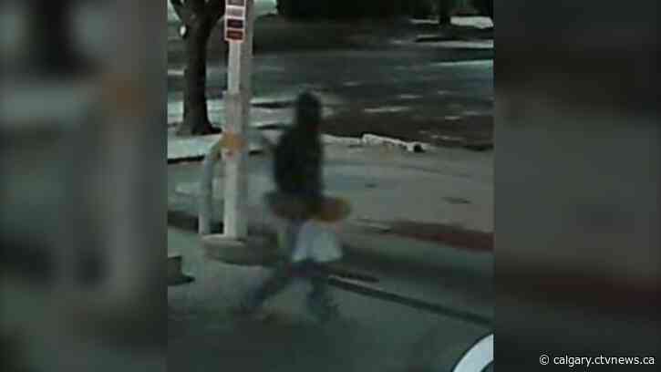 Suspect defaced Okotoks, Alta., rainbow crosswalk with white paint: RCMP