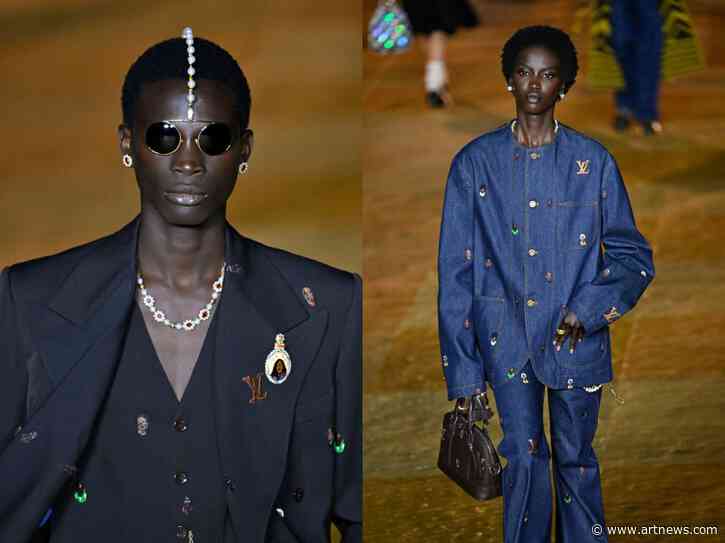 Pharrell’s Debut Collection for Louis Vuitton Spotlights the Art of Henry Taylor