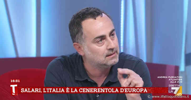 De Palma (Fiom): “Vi sembra normale che in Italia un lavoratore metalmeccanico paghi più tasse di uno che gioca in borsa?”. Su La7