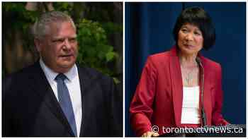 Olivia Chow as Toronto mayor would be an ‘unmitigated disaster,’ Doug Ford says