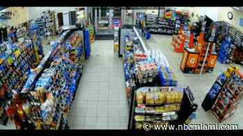 ‘Absolute miracle': Man survives wild Florida gas station crash caught on camera