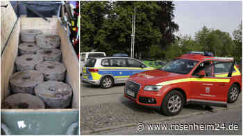 Aufatmen in Mühldorf: Weltkriegsmunition kann gefahrlos abtransportiert werden