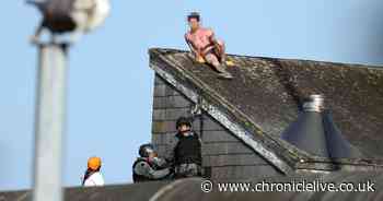 HMP Frankland standoff LIVE: Updates as inmate strips to pants and climbs onto roof