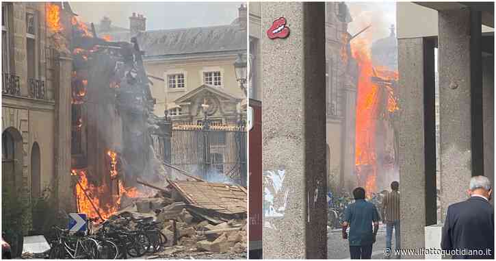 Parigi, esplosione nel V arrondissement: crolla un palazzo. “Almeno 29 feriti di cui 4 gravi e due dispersi”