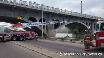 Saskatoon bridge fire spread to hard-to-reach utility cavity