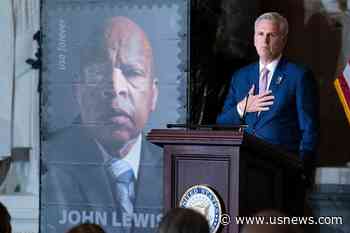 Stamp of Civil Rights Icon John Lewis Unveiled in Ceremony at the US Capitol