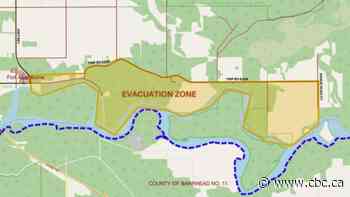 Evacuation orders issued for two regions in Woodlands County, Alta., due to flash flooding