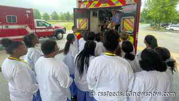 Sentara Health Career Camp teaches middle schoolers about healthcare