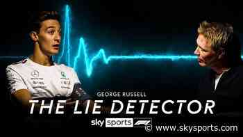 'Are you quicker than Hamilton?' - Russell takes on the lie detector!