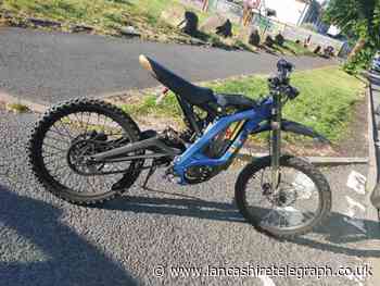 Burnley e-bike rider runs off after bike seized by police