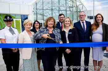 Motherwell station redevelopment and transport hub officially opened