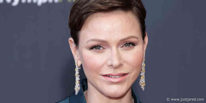 Princess Charlene of Monaco Dazzles In White & Yellow Diamonds For Golden Nymph Award Ceremony During Monte Carlo TV Festival