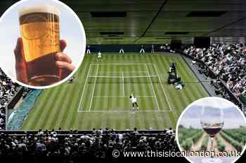Wimbledon 2023 drink prices revealed - see what you'll be paying