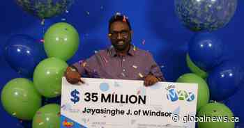 Ontario man celebrates $35M Lotto Max win, and a graduation: ‘It felt like 2 wins’